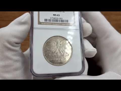 II RP. 5 złotych 1931 Nike NGC MS65 (MAX) – UNIKALNA moneta | Aukcja 33 Niemczyk