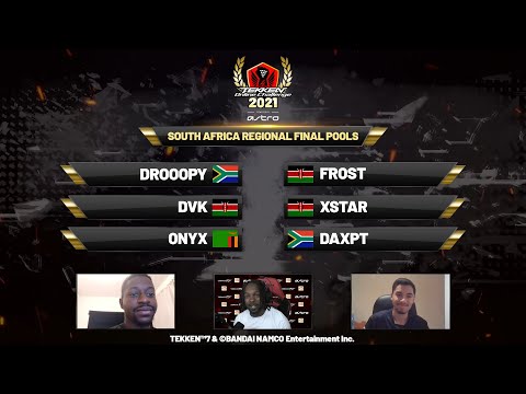 Tekken Online Challenge 2021 Regional Finals Pools Selection Show - South Africa