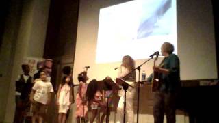 Argentilhia enjoys Kid Pan Alley at the Corcoran Gallery of Art.