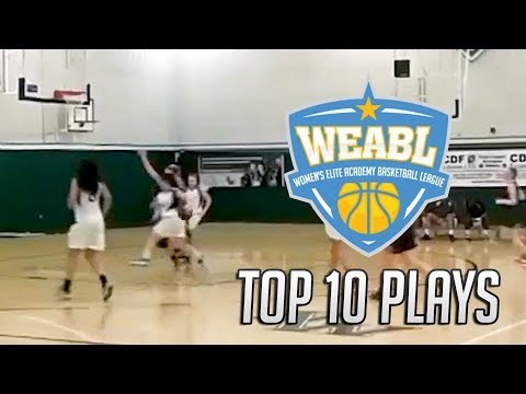 WEABL Top 10 Plays Week 12 - 2017/18 Season