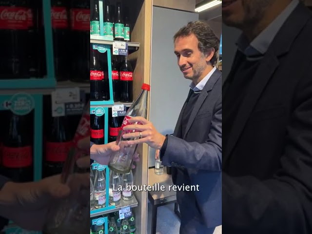 Carrefour apostará por el depósito para reutilizar envases: lo explica A. Bompard, su presidente