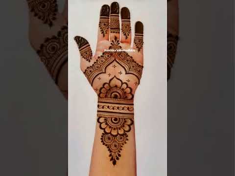top 5#mehndi #design #forfront #side❤️❤️