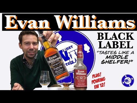 Whisky Review #231 Evan Williams Kentucky Straight Bourbon & Pouring EW12 on WhiskyWhistle