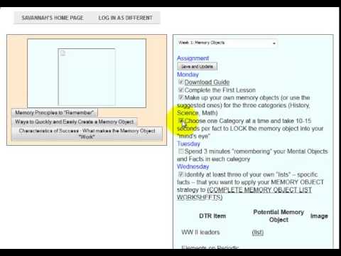 Memory Master - Lesson 1 - Clip  5