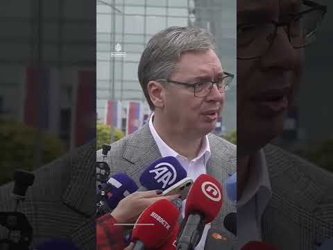 Serbia votes as student-led bloc challenges longtime leader Vucic | AJ #shorts