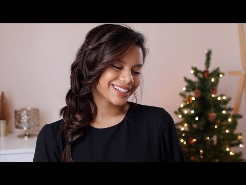 Aveda How-To | Holiday Glam Voluminous Side Braid...