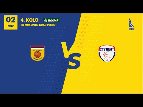 KK Mladost - KK Student m:tel |  4. kolo | MAXBET LIGA | KSBIH | 2025/2026