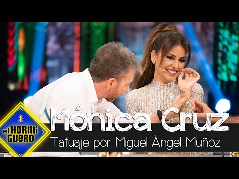 El tatuaje que Mónica Cruz se hizo enamorada de Miguel Ángel Muñoz - El Hormiguero