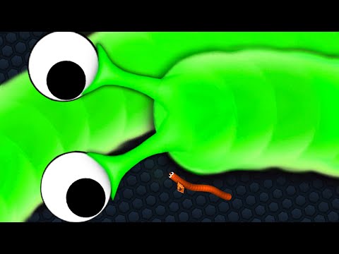 Slither.io Pro Tiny Snake vs Giant Snakes - Epic Slitherio Gameplay