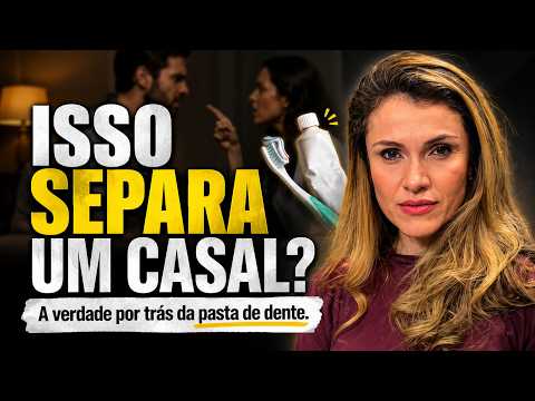 A pasta de dente pode separar um casal? Entenda o sinal de alerta!