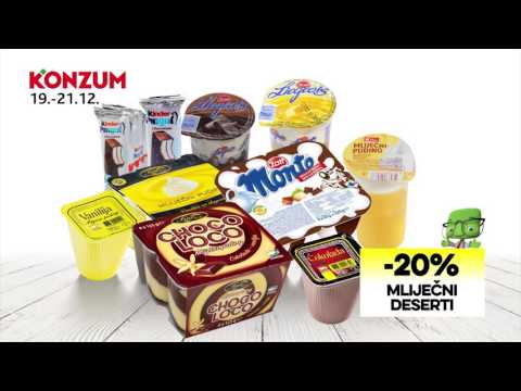 Konzum akcija ponedjeljak srijeda, 19.-21.12.