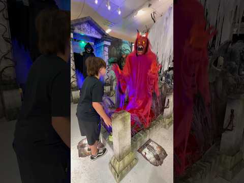 Hellspawn attacked me! #halloween #spirithalloween #halloweendecorations