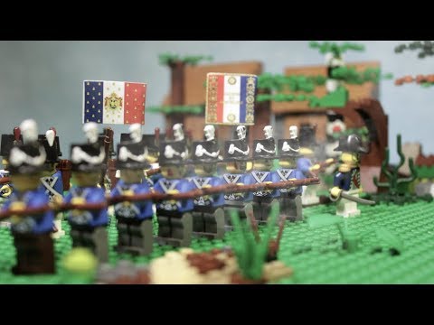Lego Napoleonic war 1812 stopmotion