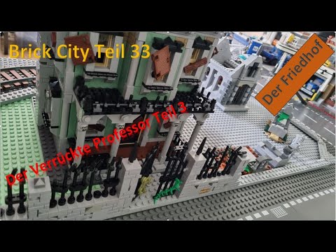 Brick City Teil 33 - Der angrenzende Friedhof mit Mausoleum