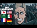Erwin S Last Speech And Charge In 6 Languages Attack On Titan S3 P2