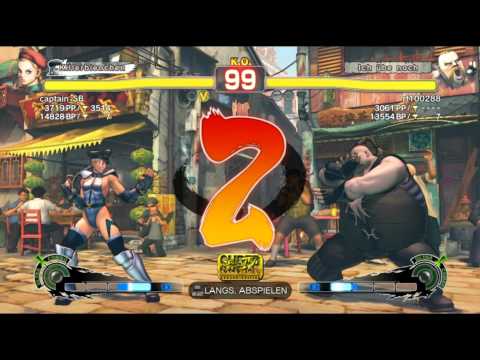 SSF4: AE PSN MATCH captain_SB (Cammy) Vs. rf100288 (Rufus)