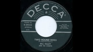 Bill HALEY and The COMETS - Two hound dogs - 1955 - Titre Jive - Rock and Roll