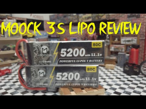 MOOCK 5200mAh 80C 11.1V 3S RC Lipo Battery Review