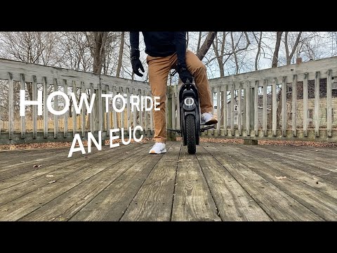 HOW TO RIDE AN EUC IN UNDER 2 MINUTES - Easiest Way To Teach Your friends
