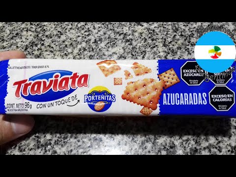 Traviata con un Toque de Porteñitas Galletitas Agridulces Acarameladas Azucaradas - Bagley - Arcor