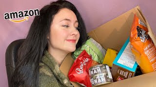 Tasting vegan snacks from amazon; HAPPY EASTER!!