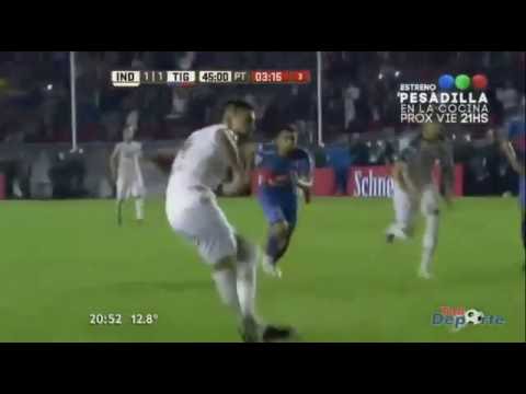 Gol de Victor Cuesta - Independiente 1 x 1 Tigre - Fecha 4 - Liga Argentina