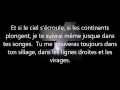 FAUVE TALLULAH Paroles