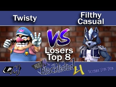 Blacklisted 4 LR6 - Filthy Casual (Wolf) vs Twisty (Wario)