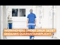 Werknemers moeten ondanks quarantaineplicht naar werk komen