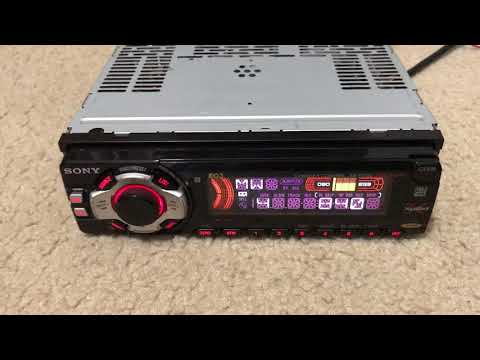 Sony XR-F5100 Car Stereo with Shortwave Band