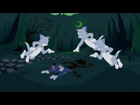 Tom and Jerry vs The Haunted Ghost 👻 | Spooky Cartoon Adventure