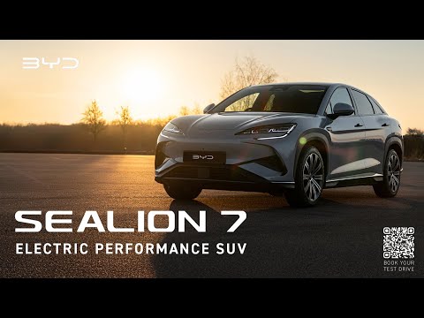 Official BYD SEALION 7 -  UK TV Advert 2025