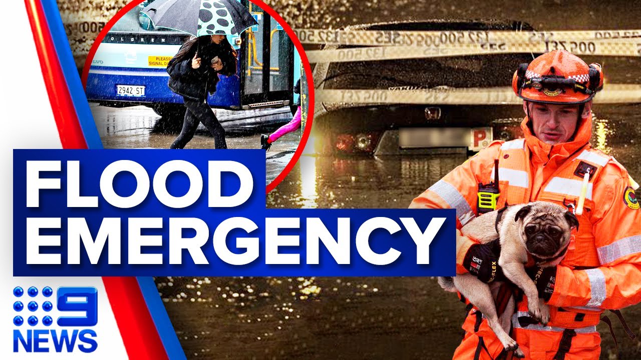 ‘Life-threatening’ floods ravage NSW as residents forced to evacuate | 9 News Australia