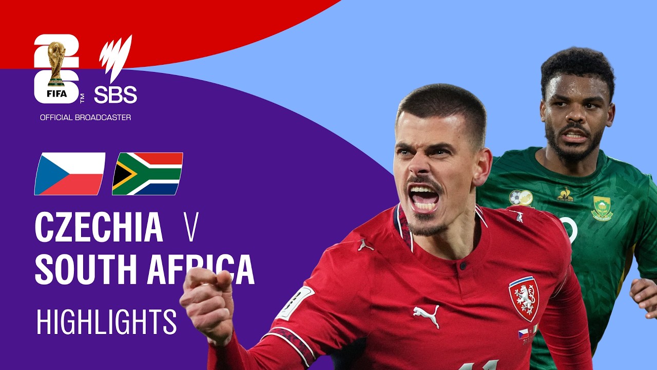 Czechia v South Africa: FIFA World Cup 2026 Highlights Group A