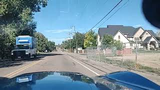 1972 Chevrolet Corvette Convertible Driving POV