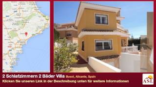 preview picture of video '2 Schlafzimmern 2 Bäder Villa zu verkaufen in Busot, Alicante, Spain'