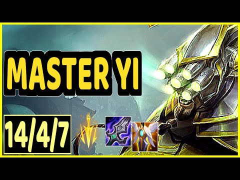 MASTER YI VS TRUNDLE - 14/4/7 KDA JUNGLE GAMEPLAY