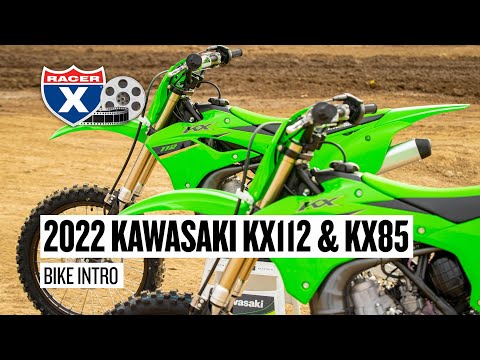 2022 Kawasaki KX112 and KX85 First Ride