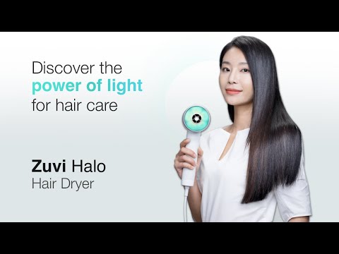 Sèche-cheveux Zuvi Halo (anglais) 