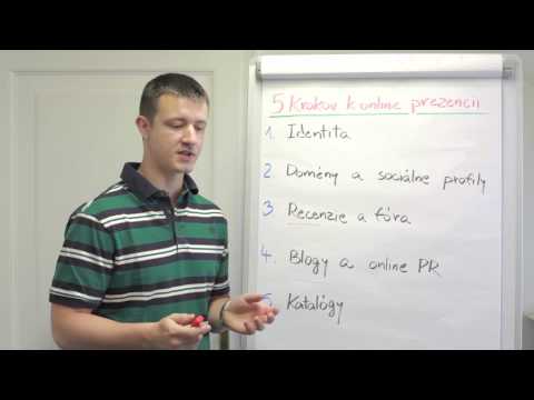 BE VISIBLE! videoblog #33 - 5 krokov k online prezencii