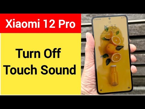 How to turn off touch sound, Xiaomi 12 Pro touch vibration kaise off kare