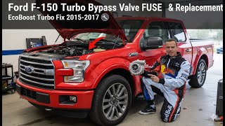 Ford F-150 Turbo Bypass Valve FUSE Location & Replacement (EcoBoost Turbo Fix 2015-2017)