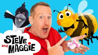 Little Bugs for Kids from Steve and Maggie | Wow English TV | Printables