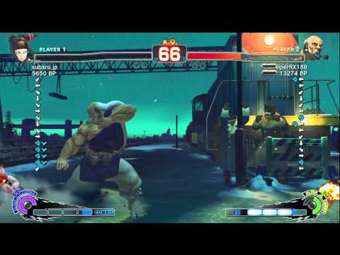 viperRX188 [Gouken] vs subaru jp [Juri] SSF4 Japanese Online Ranked Matches - TRUE-HD