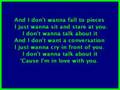 Avril Lavigne - Fall to pieces - KARAOKE 