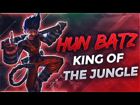Hun Batz - PLAYING AGAINST #1 NOX IN THE WORLD! - King of the Jungle - Smite