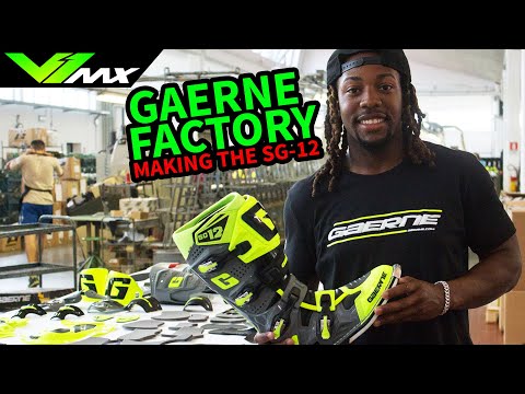 Inside Gaerne Factory - Making SG12 Boots