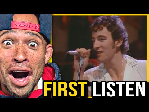 Rapper FIRST time REACTION to Bruce Springsteen - Dancing In the Dark! My man NEEDS some POOM POOM