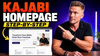 How to Build a Kajabi Website Homepage — Step-by-Step Tutorial