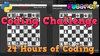 I tried coding for 24 hours straight - Creating Online Multiplayer Chess with Python